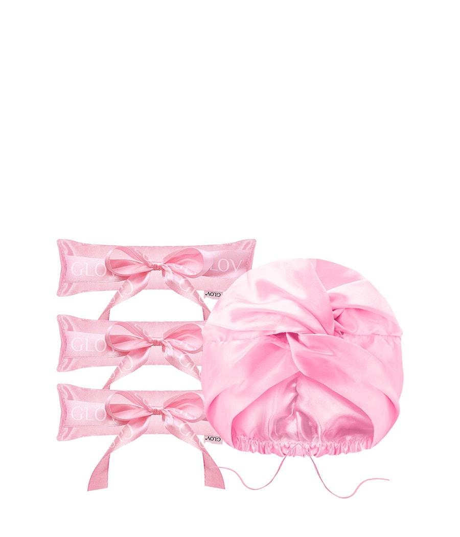 

Набор для ухода за волосами GLOV Cool Curl Sweet Dreams Satin Set - Pink, 1 шт.