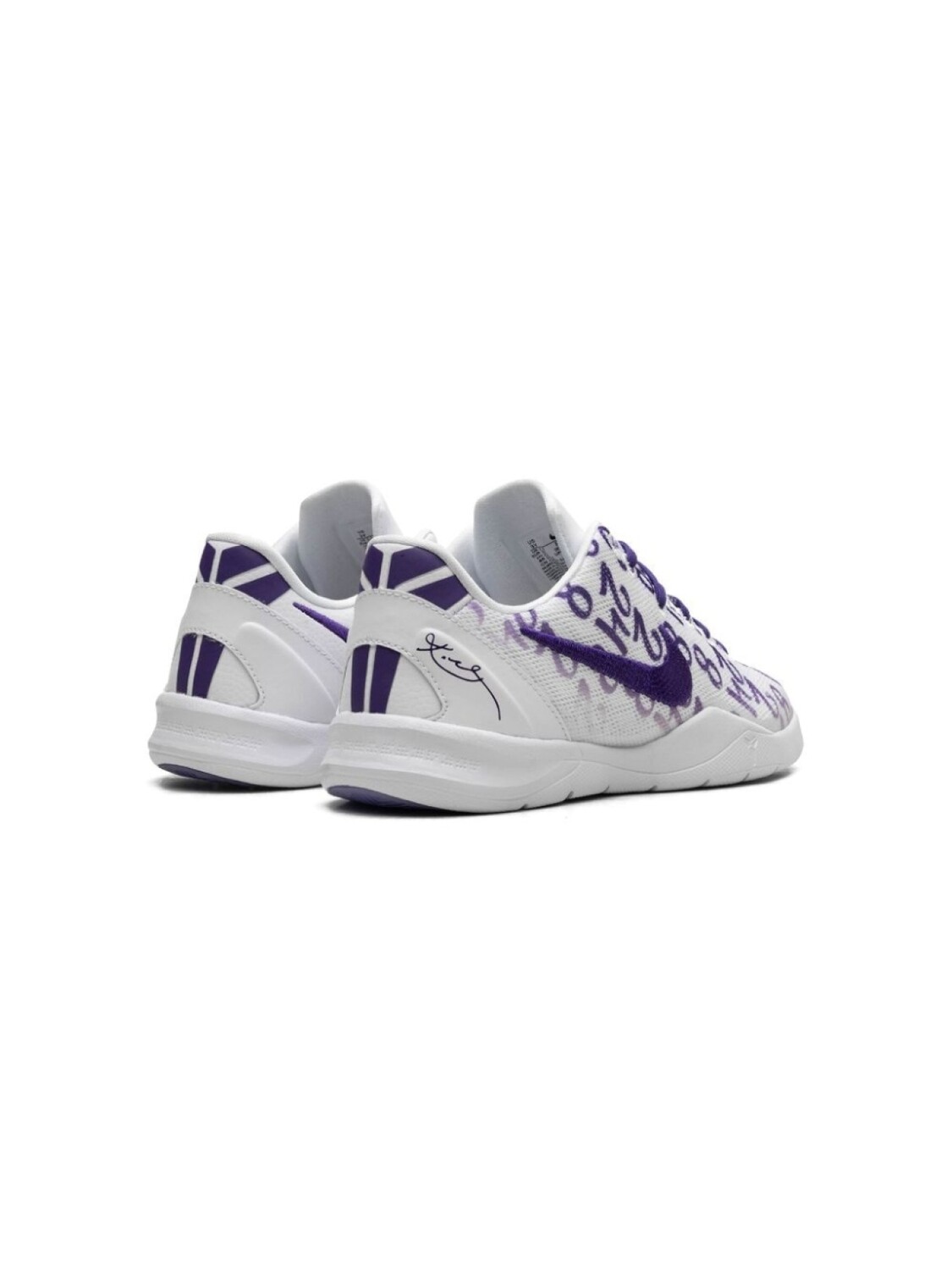 Кроссовки Kobe 8 Protro Halo Nike Kids, белый — фото 3