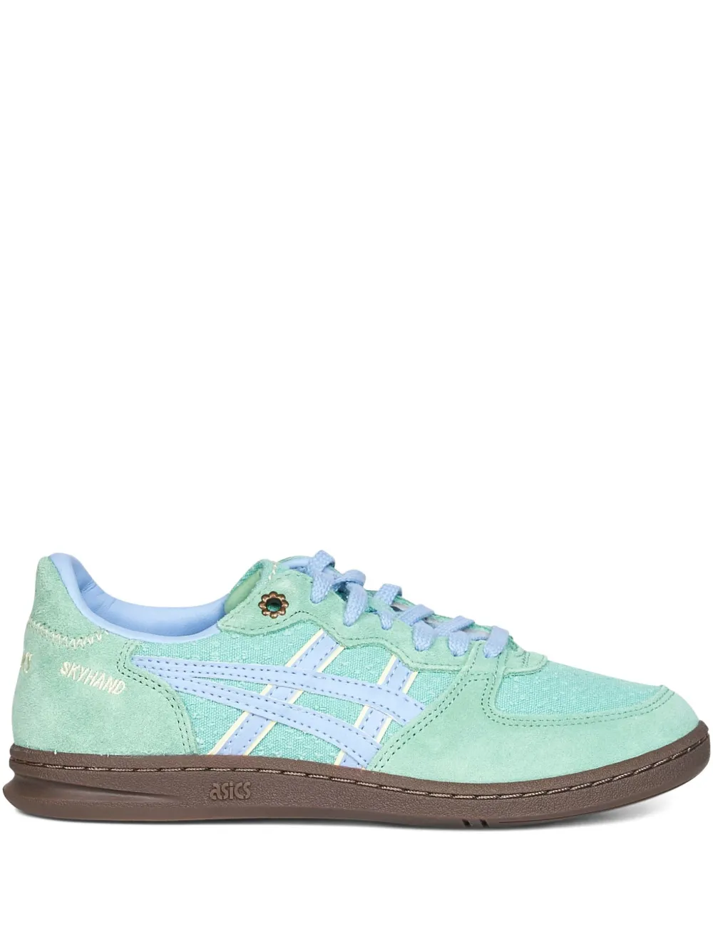 

Замшевые кроссовки Skyhand OG ASICS, зеленый