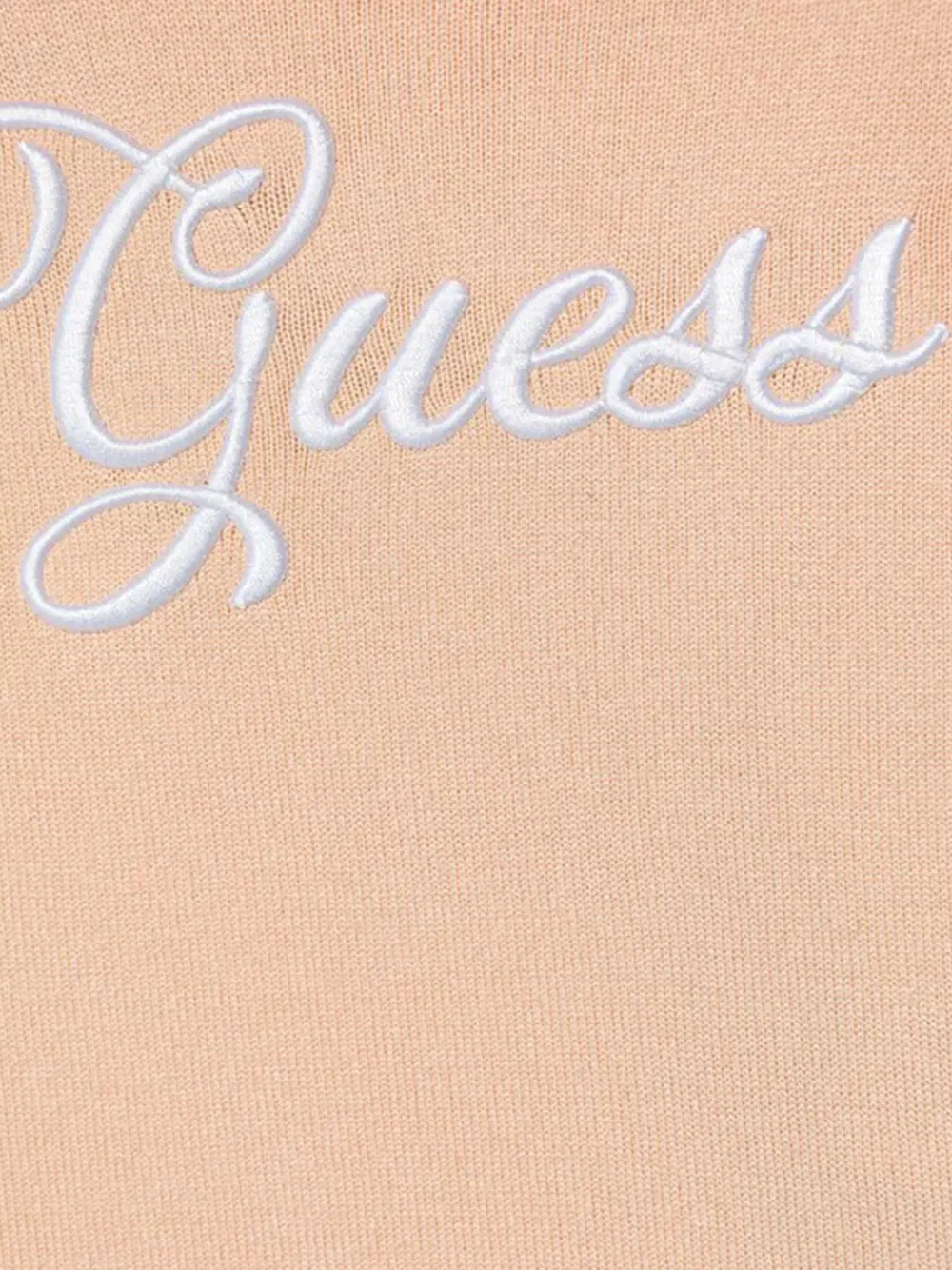 Комбинезон с капюшоном и вышивкой Guess Kids, нейтральный — фото 4