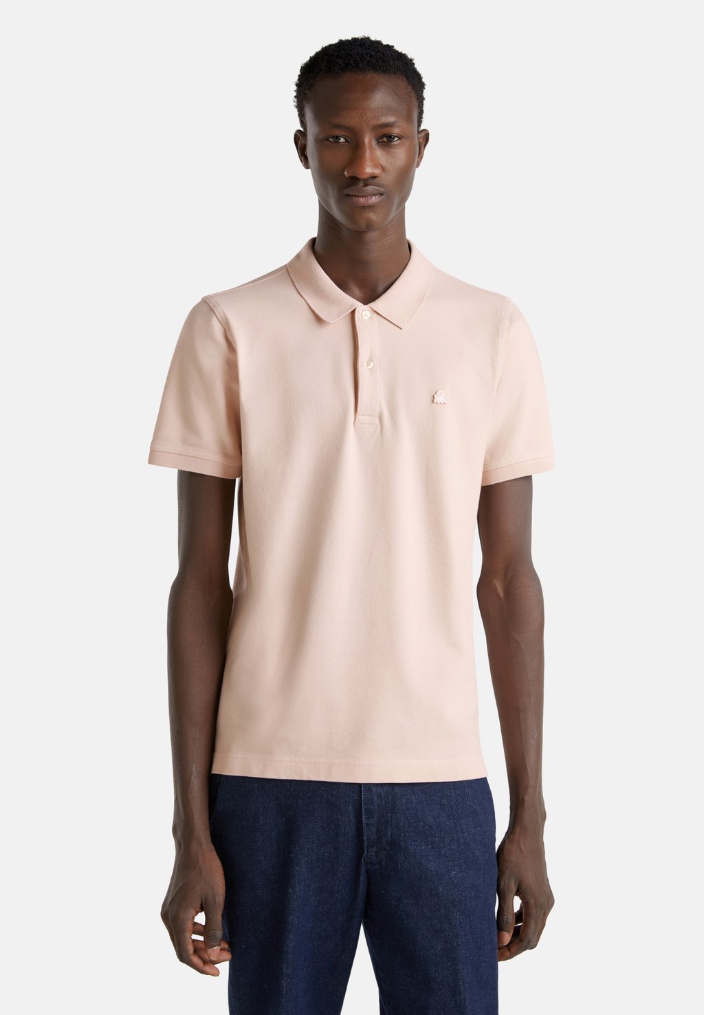 

Рубашка поло POWDER United Colors of Benetton, розовый