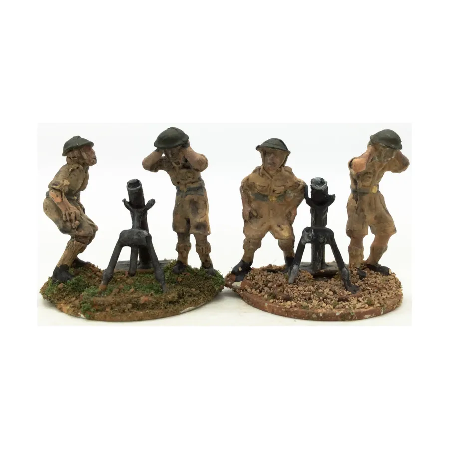 

Британские минометные расчеты №1 времен Второй мировой войны, Miscellaneous Historical Miniatures - Loose Miniatures (Various Scales) (Unknown Manufacturer)