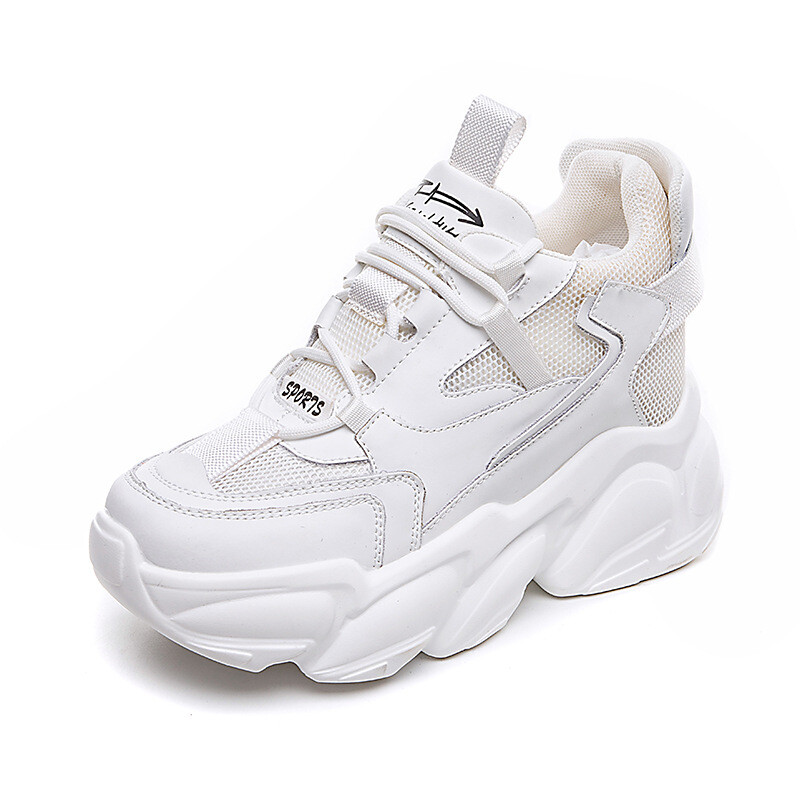 

Кроссовки NRDROFFICIAL Chunky Sneakers Women's Low-Top, белый