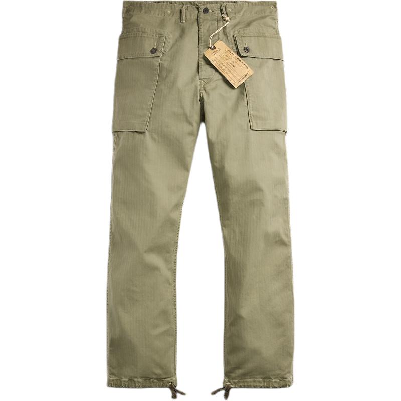 

Polo Ralph Lauren Брюки-карго мужские оливково-зеленые