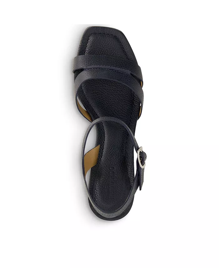 Бернардо Тарра Сандалии на среднем каблуке Bernardo Footwear, синий — фото 2