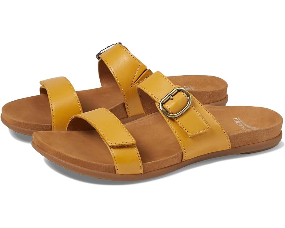 

Сандалии Dansko Justine, цвет Yellow Calf