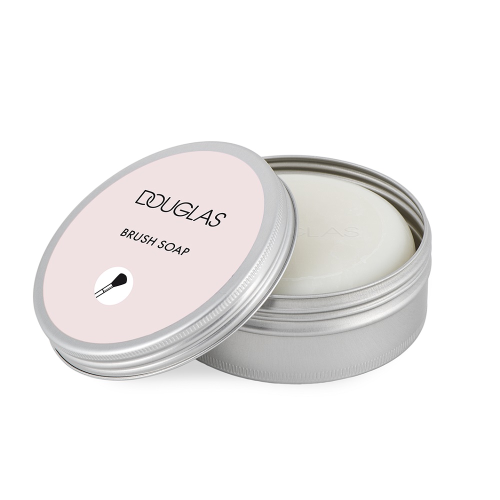 

Мыло для очистки кистей для макияжа brush soap Douglas Collection, вес 100 гр.