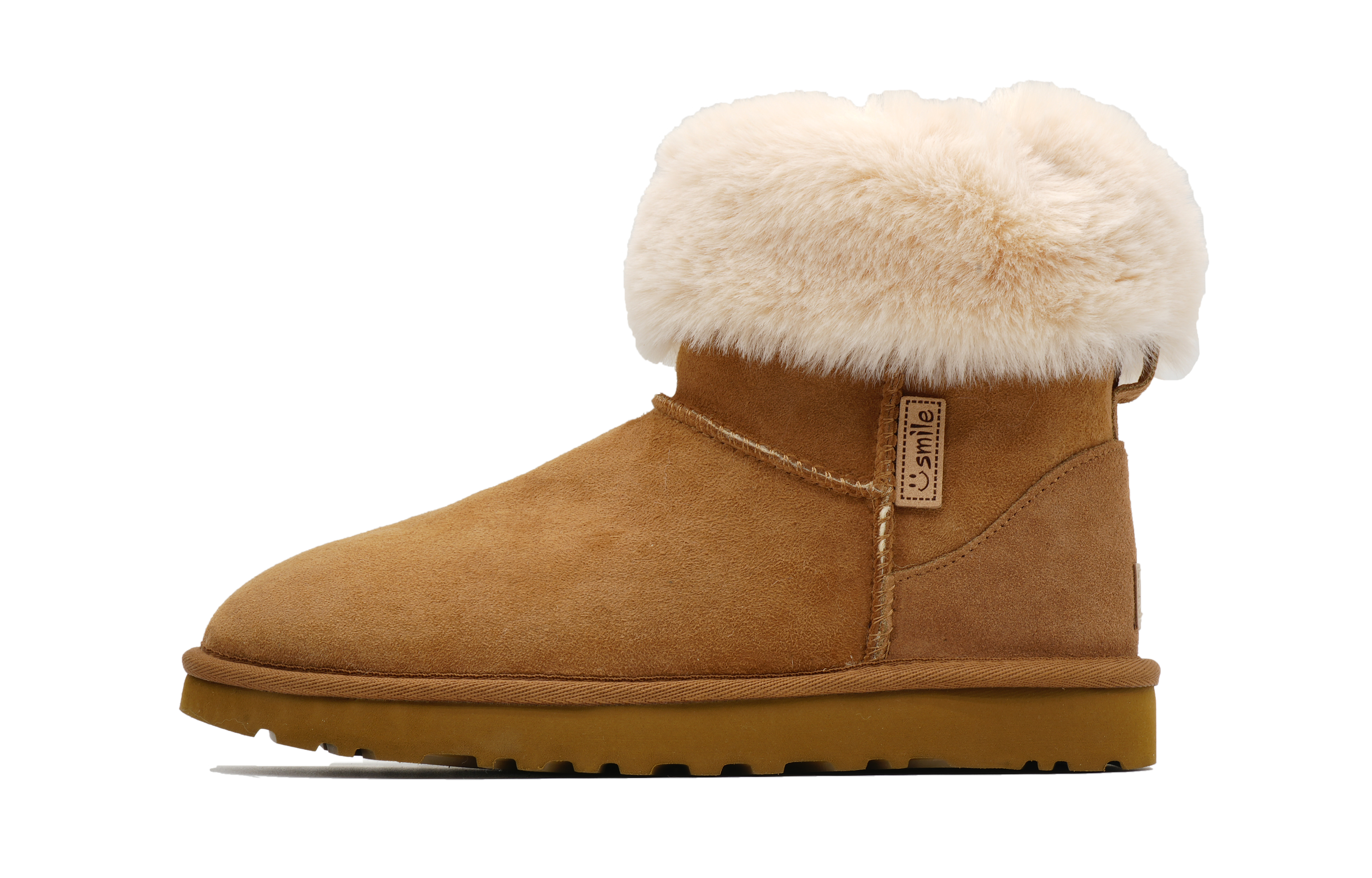 Угги меховые UGG Classic Mini II, коричневый