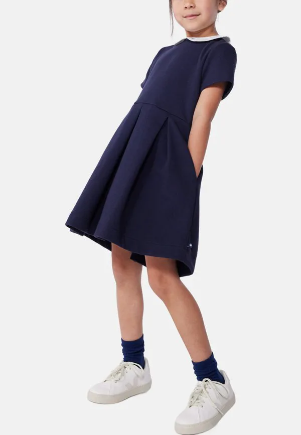 Трикотажное платье Petit Bateau, Dark Blue