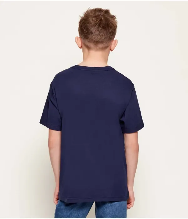 Футболка «Тройной пони» regular fit Polo Ralph Lauren, темно-синий — фото 3