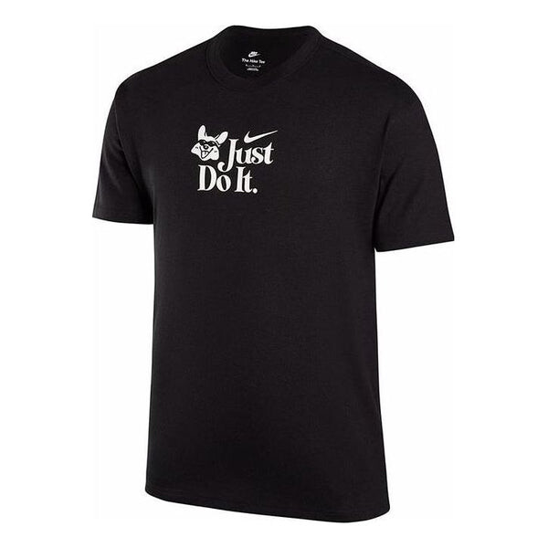 

Футболка Nike Just Do It Corgi T-Shirt 'Black', черный