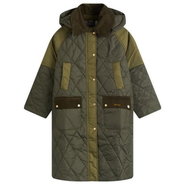 

Стеганая куртка Cookston Barbour, зеленый