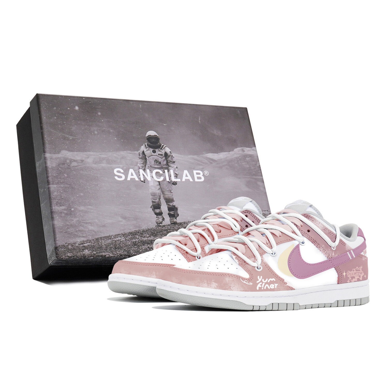 

Кроссовки Nike Dunk Skateboard Shoes Unisex Low-Top Pink, Розовый, Кроссовки Nike Dunk Skateboard Shoes Unisex Low-Top Pink