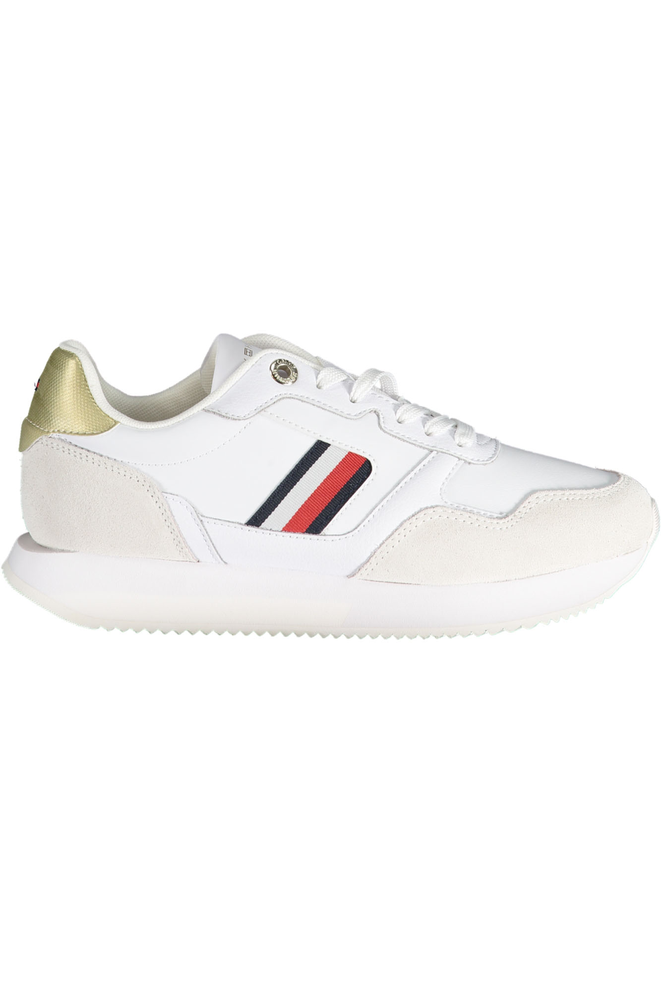 Кроссовки спортивные Tommy Hilfiger женские, белый / золотой
