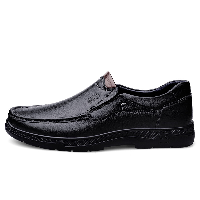 Туфли мужские Men"s Casual Men Low-Top Laorentou, темно-коричневый — фото 4