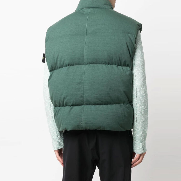 Жилет серии SHADOW PROJECT для мужчин, зеленый Stone Island, зеленый — фото 4