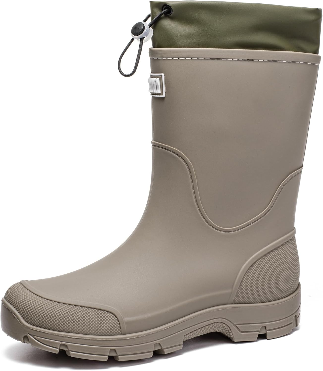 

Садовые сапоги XUNRUO средней высоты для мужчин и женщин, водонепроницаемая обувь для активного отдыха, нескользящая, модная обувь, серый