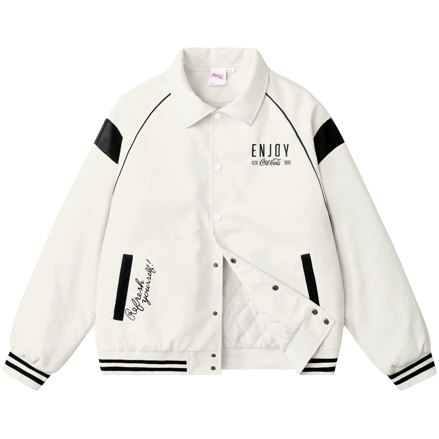 

Coca-Cola Куртка Coca Cola унисекс, White (Padded)