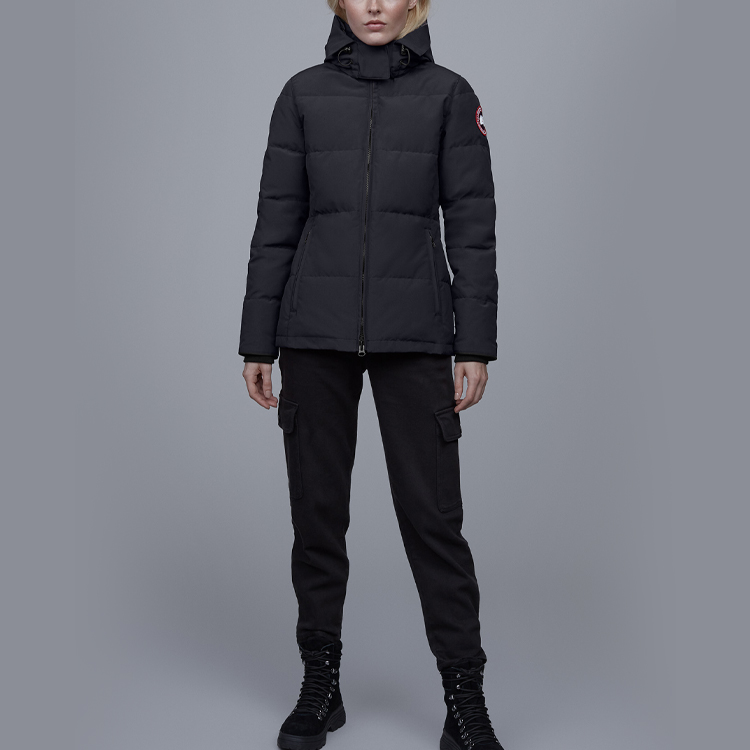 Куртка пуховая Chelsea Series женская тёмно-синяя Canada Goose — фото 3