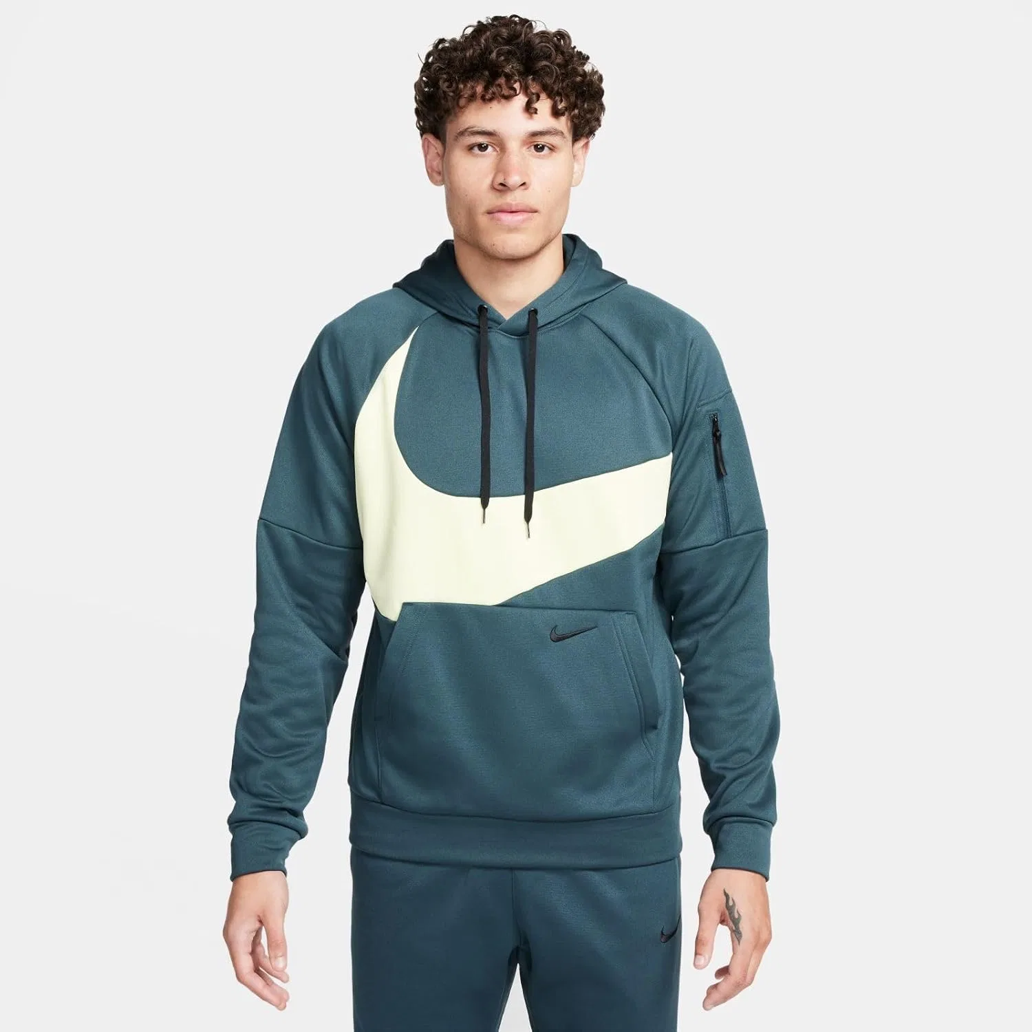 Мужская толстовка Nike Therma-FIT для фитнеса — фото 2