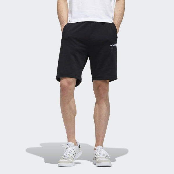 Шорты neo m ce c шорты повседневные спортивные эластичный пояс дышащие Adidas, черный — фото 2