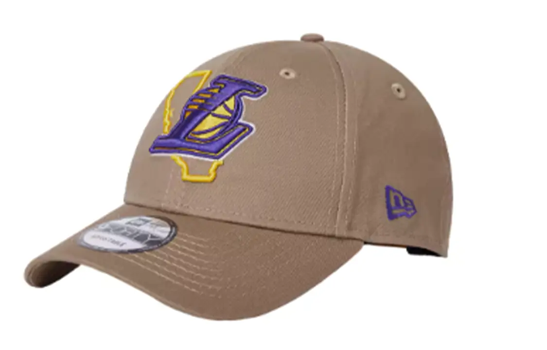 

New Era Кепка бейсболка мужская коричневая, Brown