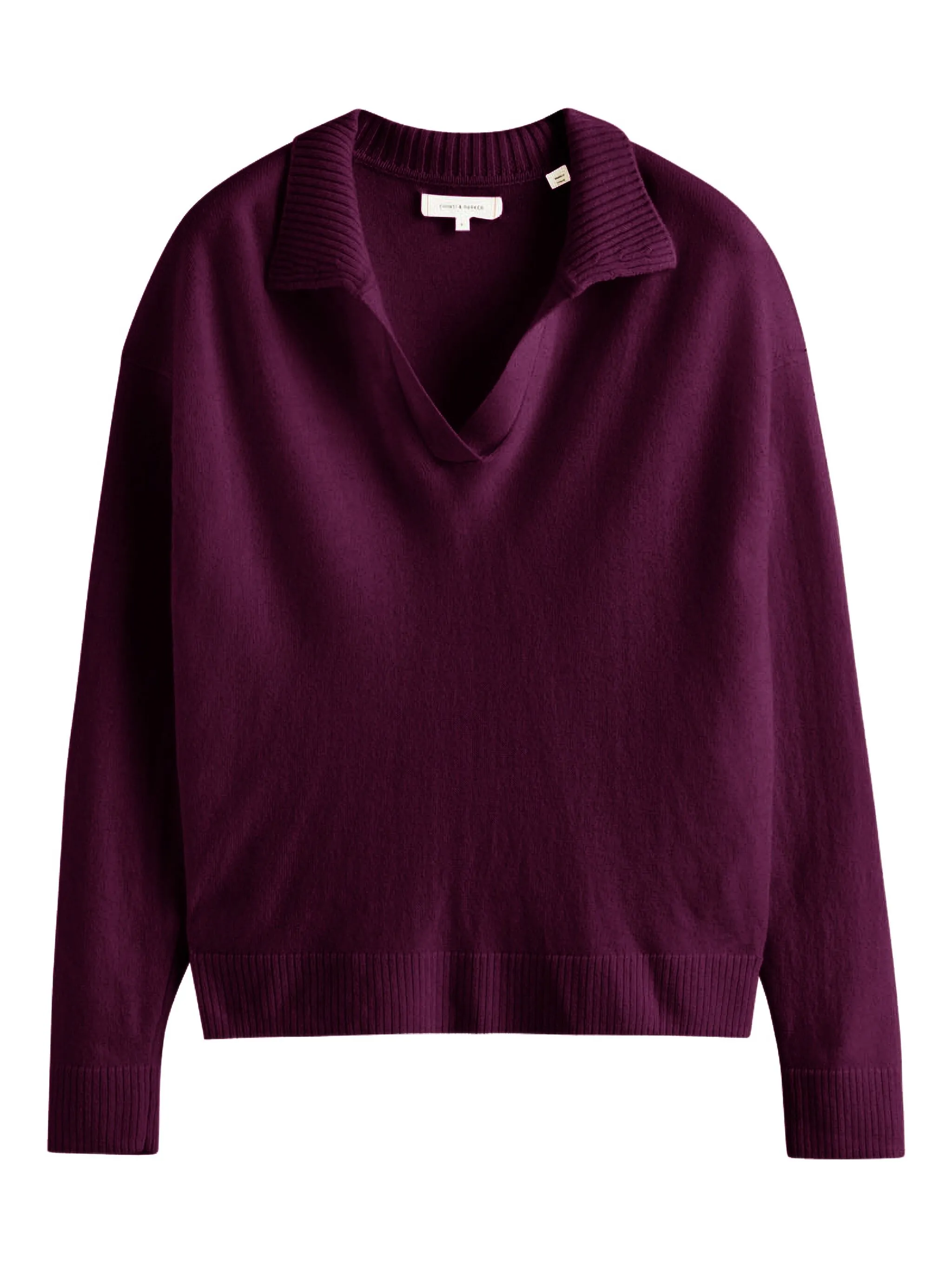 

Свитер с V-образным вырезом Chinti & Parker, фиолетовый