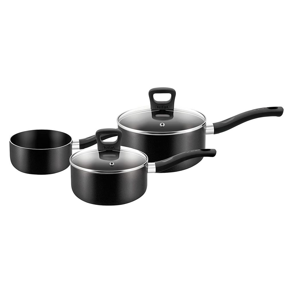 

Набор Tefal Signature, состоящий из 3 соусников со стеклянными крышками Ø 16/18 см и молочника Ø 14 см, кастрюли для бульона, кастрюли для соуса, подходит для всех плит, кроме индукционных