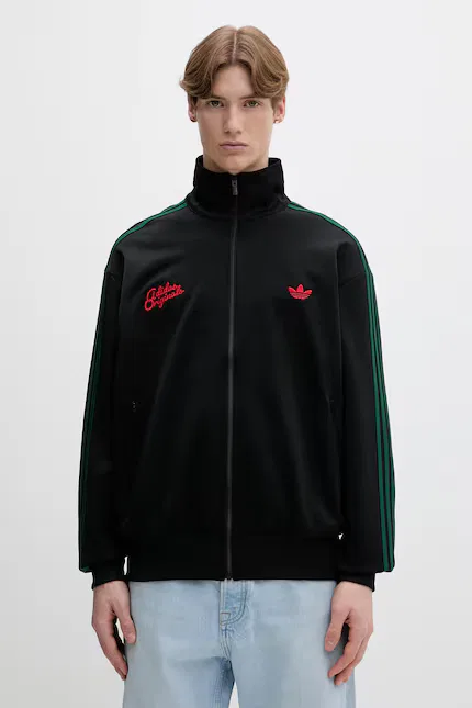 Олимпийка с капюшоном молния Adidas Originals, черный