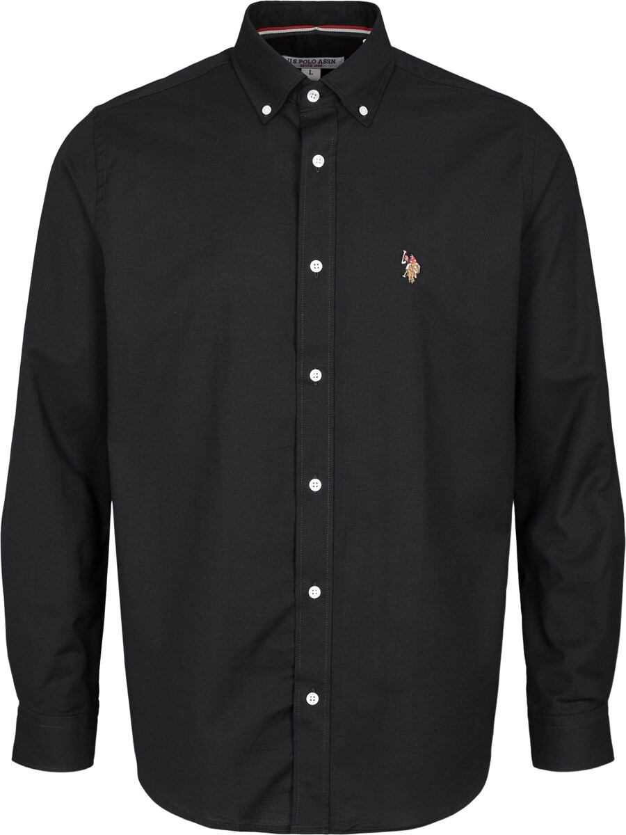 

Рубашка на пуговицах классического кроя U.S. POLO ASSN. Calvert, морской синий
