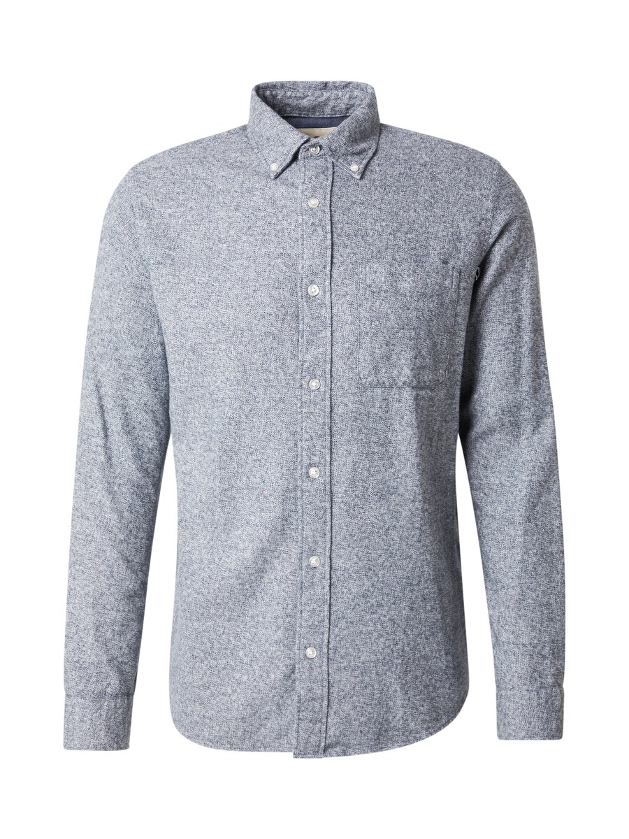 

Рубашка на пуговицах классического кроя JACK & JONES JPRBLUNORRIS, темно-синий