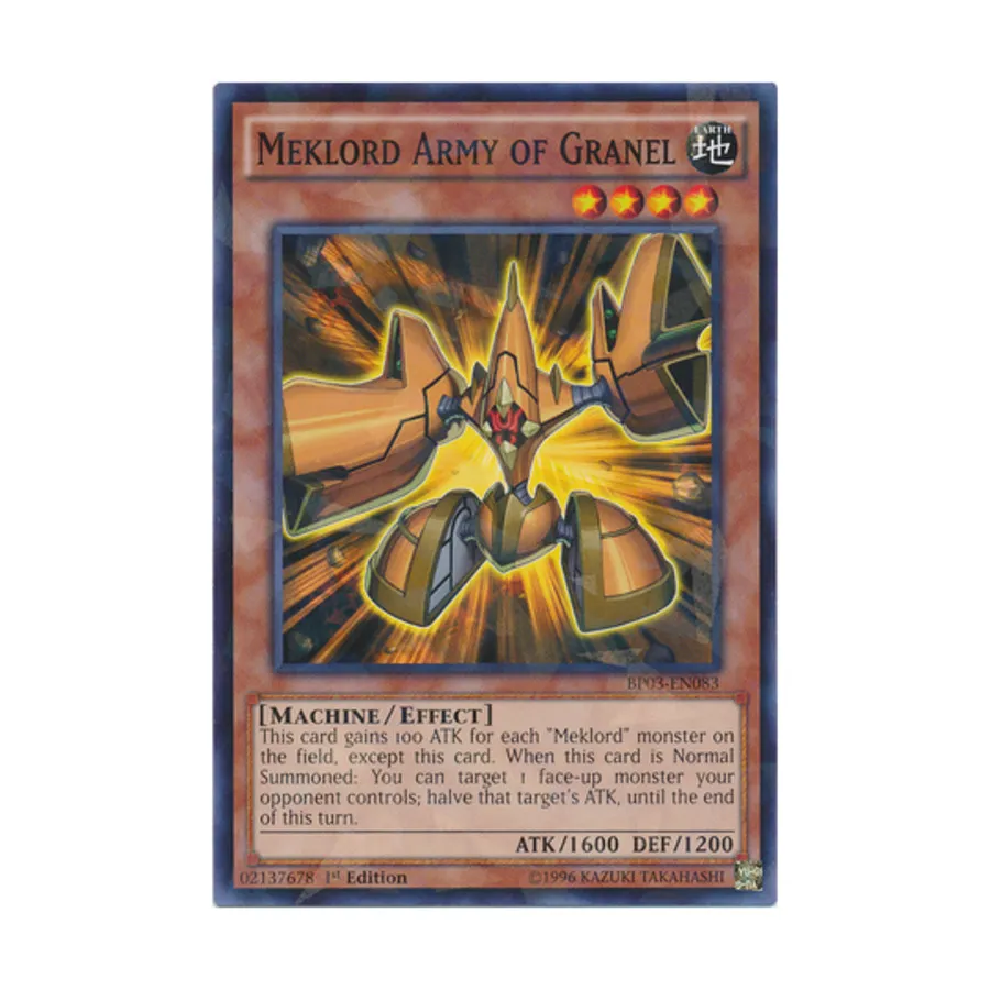 

CCG Меклорд Армия Гранель (Редкий из Shatterfoil), Yu-Gi-Oh - Battle Pack 3 - Monster League - Singles