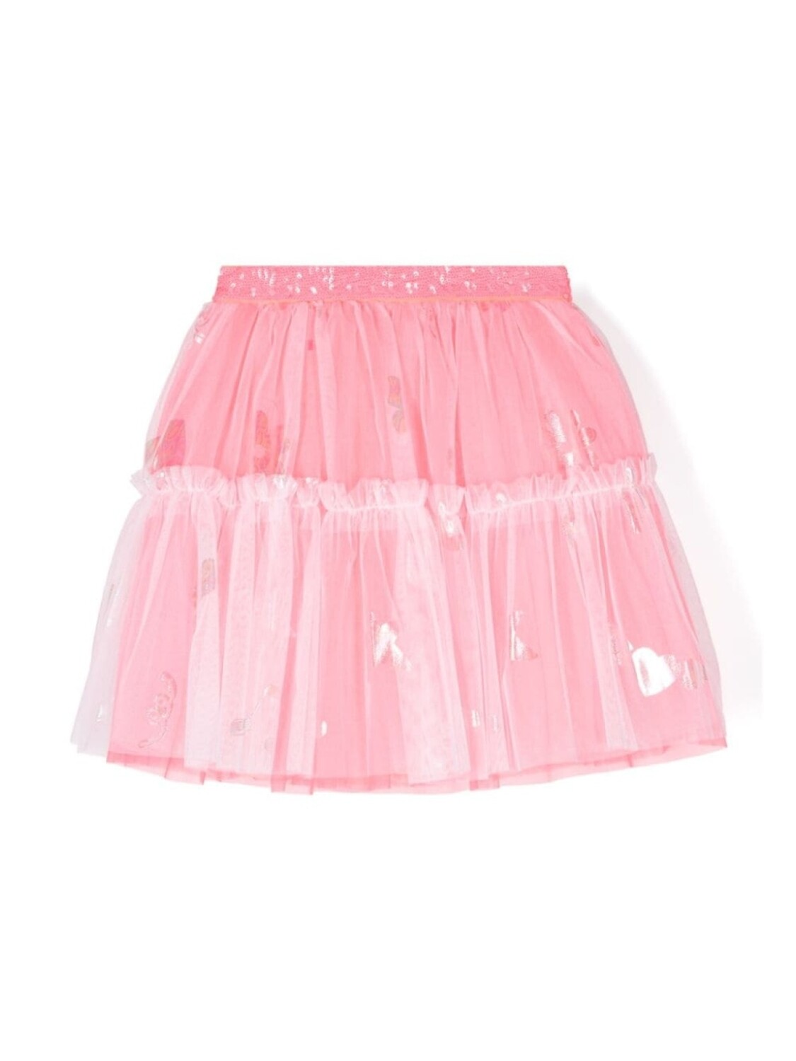 

Billieblush юбка с тюлем, розовый