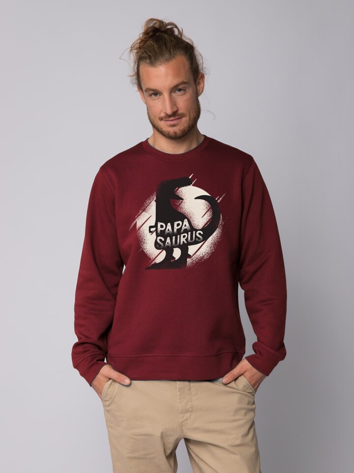 

Толстовка wat Apparel Papasaurus, цвет weinrot