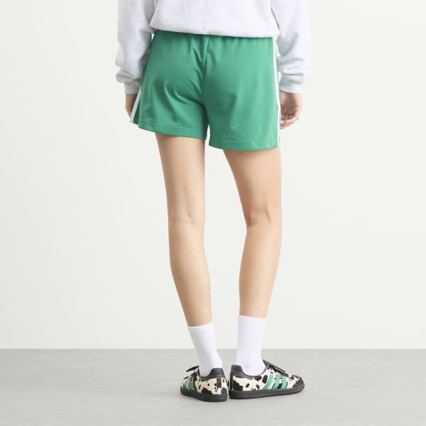 Шорты «Жар-птица» Adidas, bold зеленый & белый — фото 3