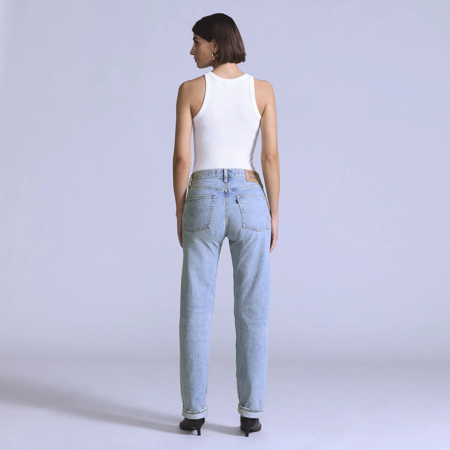 Женские джинсы 501 в стиле 70-х Levi's, Light Wash — фото 4