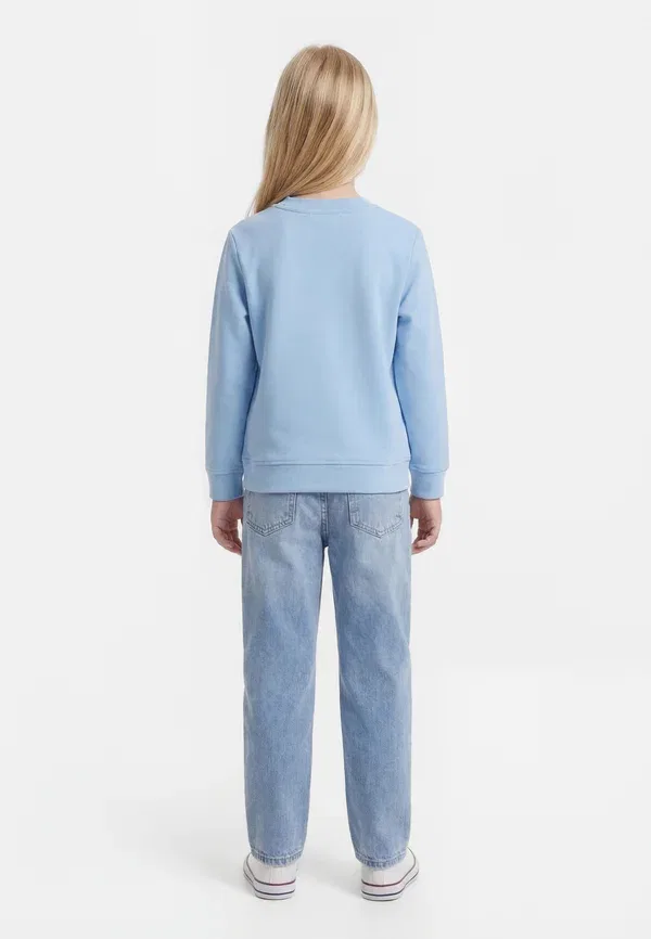 Свитшот Stella Mccartney Kids, лазурно-голубой — фото 2