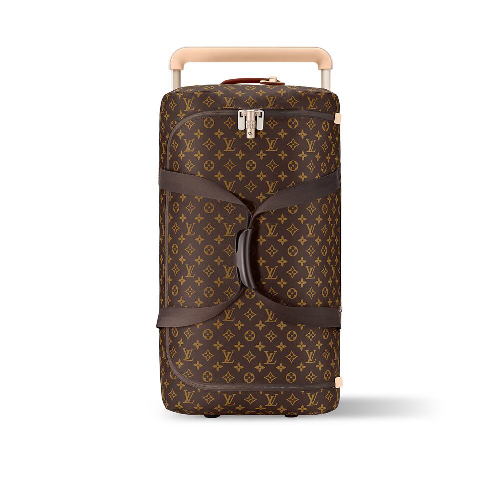 

Мягкая дорожная сумка Horizon 65 Louis Vuitton, коричневый