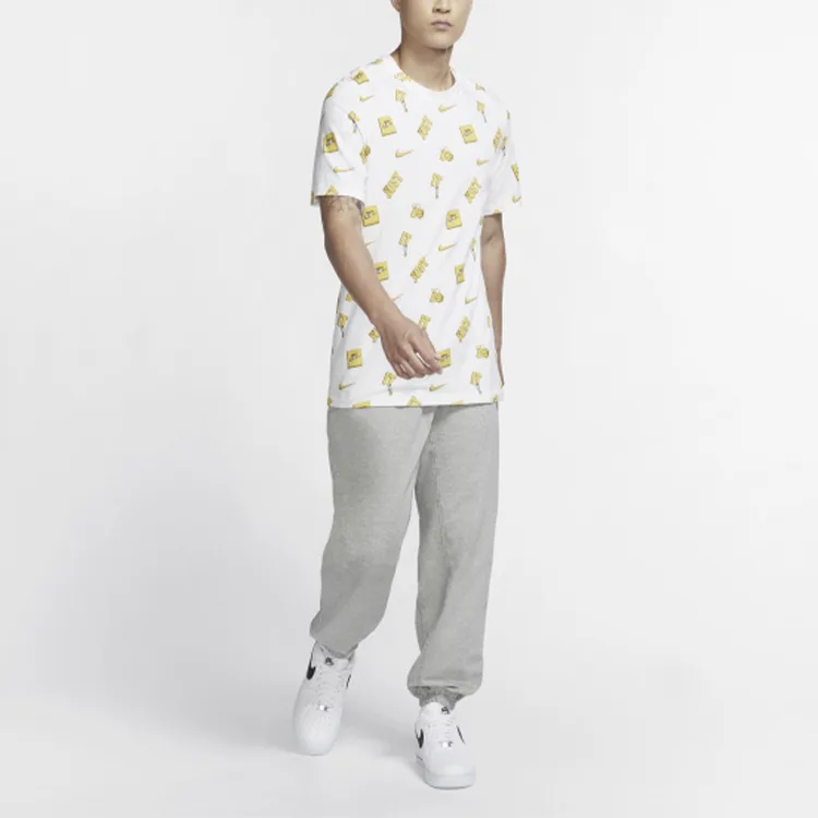 Nike Брюки dri fit вязаные мужские серая — фото 4
