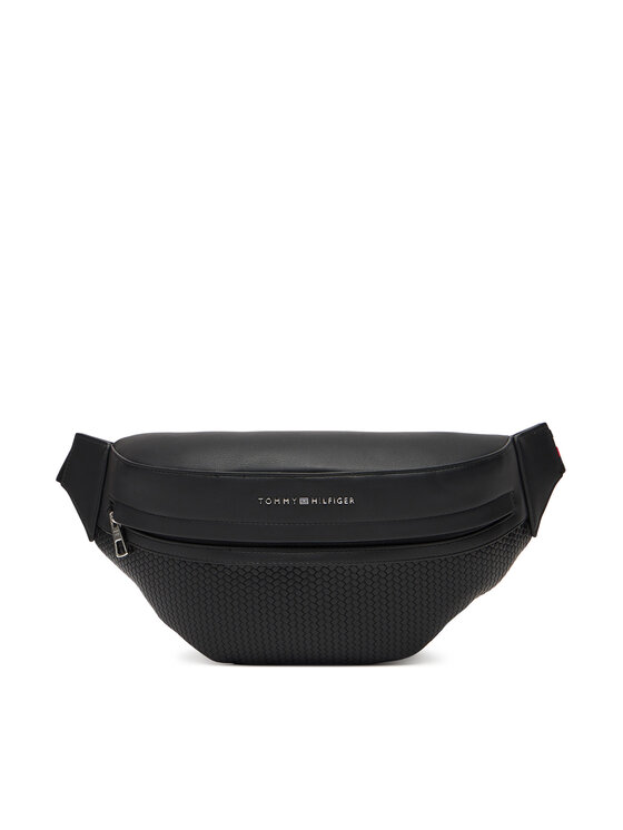 

Сумка на пояс Th Woven Bum Bag AM0AM13634 Tommy Hilfiger, чёрный