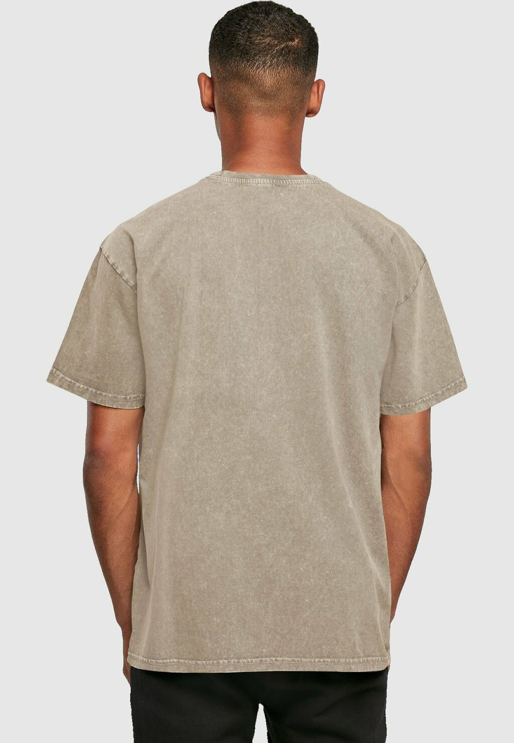 

Футболка с принтом WD BELIEVE IN YOURSELF ACID WASHED HEAVY Merchcode, серый