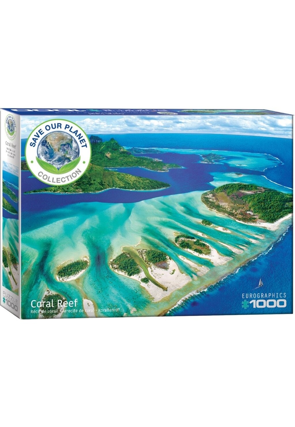 

Пазл SAVE THE PLANET COLLECTION Eurographics, цвет multicoloured
