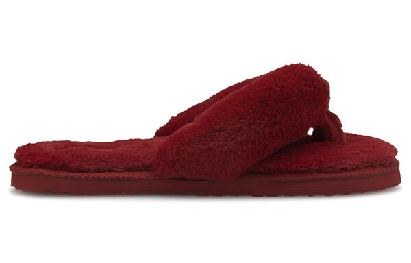 Тапочки fluff flip slides 'persian red team gold' Puma, красный — фото 3