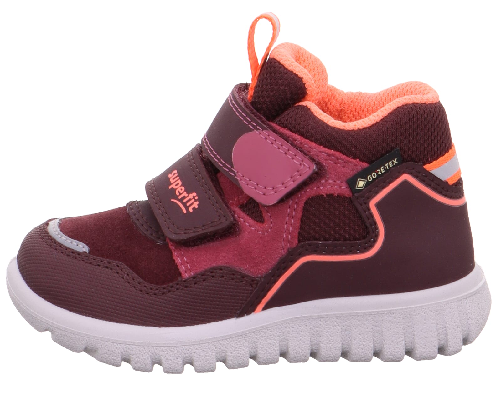 

Высокие ботинки superfit Klettschuh SPORT7 MINI, красный