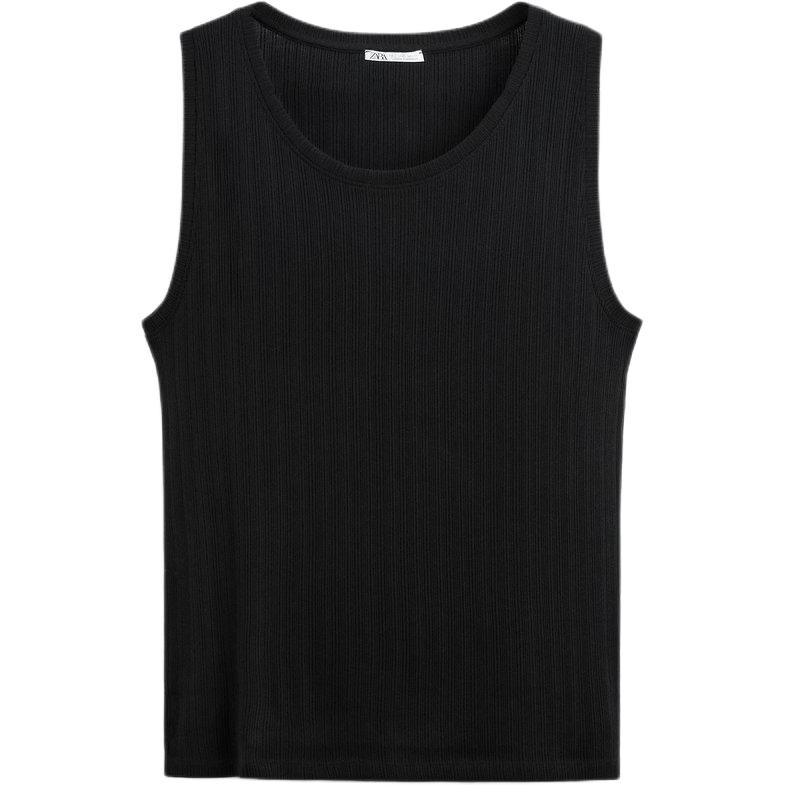 

Футболка мужская черная Zara, черный