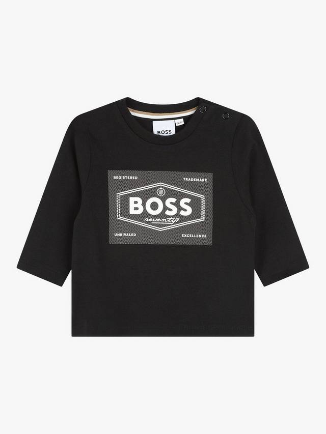 

Футболка с логотипом boss baby HUGO BOSS, черный