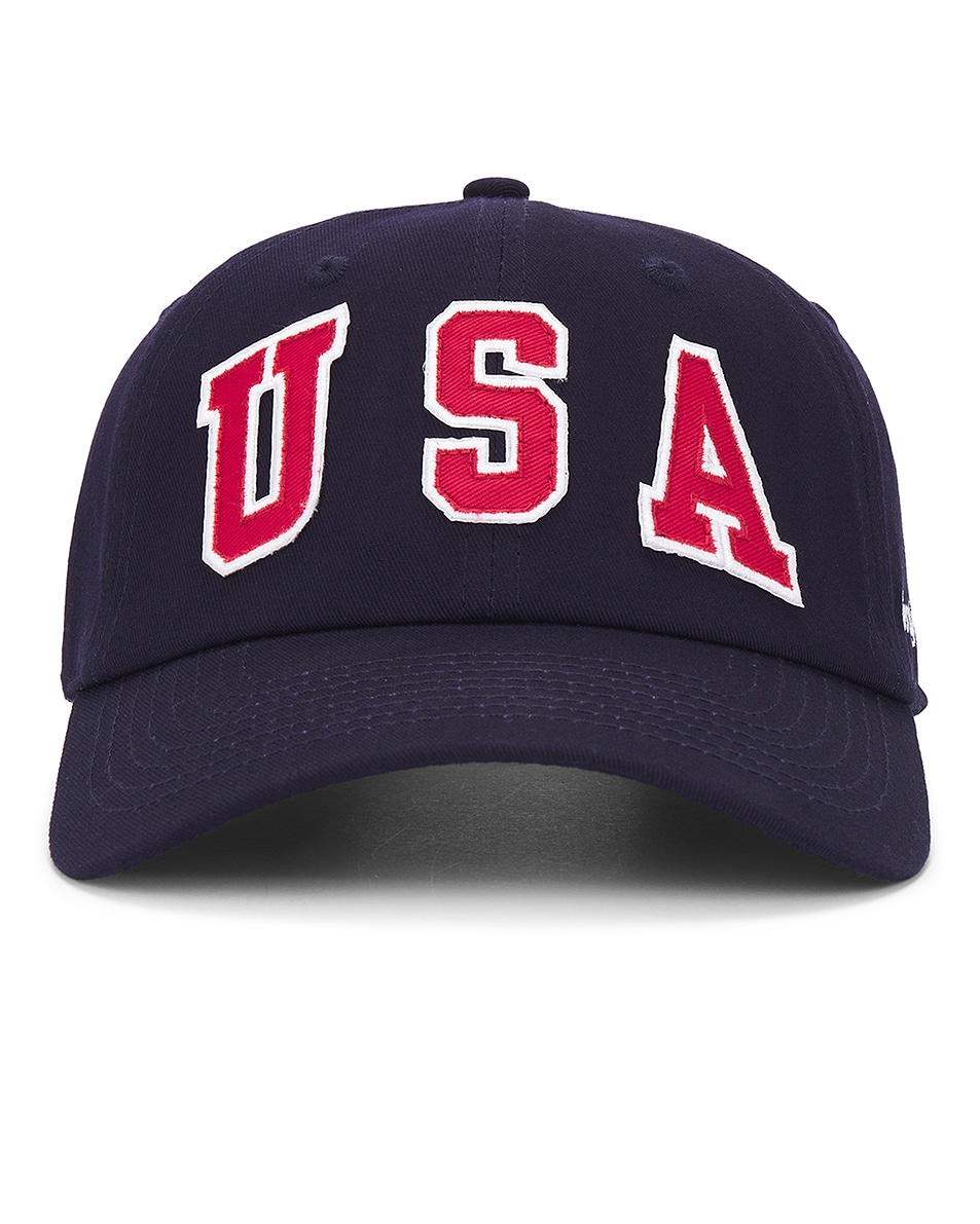 

Шапка мужская USA Hat Sporty & Rich, темно-синий