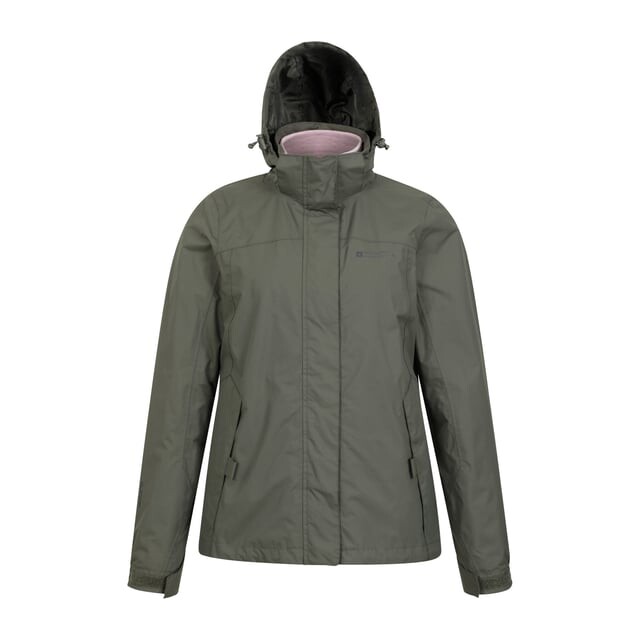 

Женская водонепроницаемая куртка Storm 3 в 1 Mountain Warehouse, зеленый