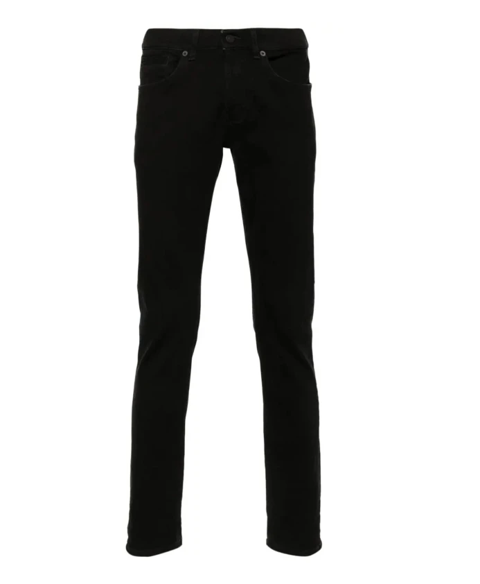 

Джинсы скинни из хлопка Dondup, черный