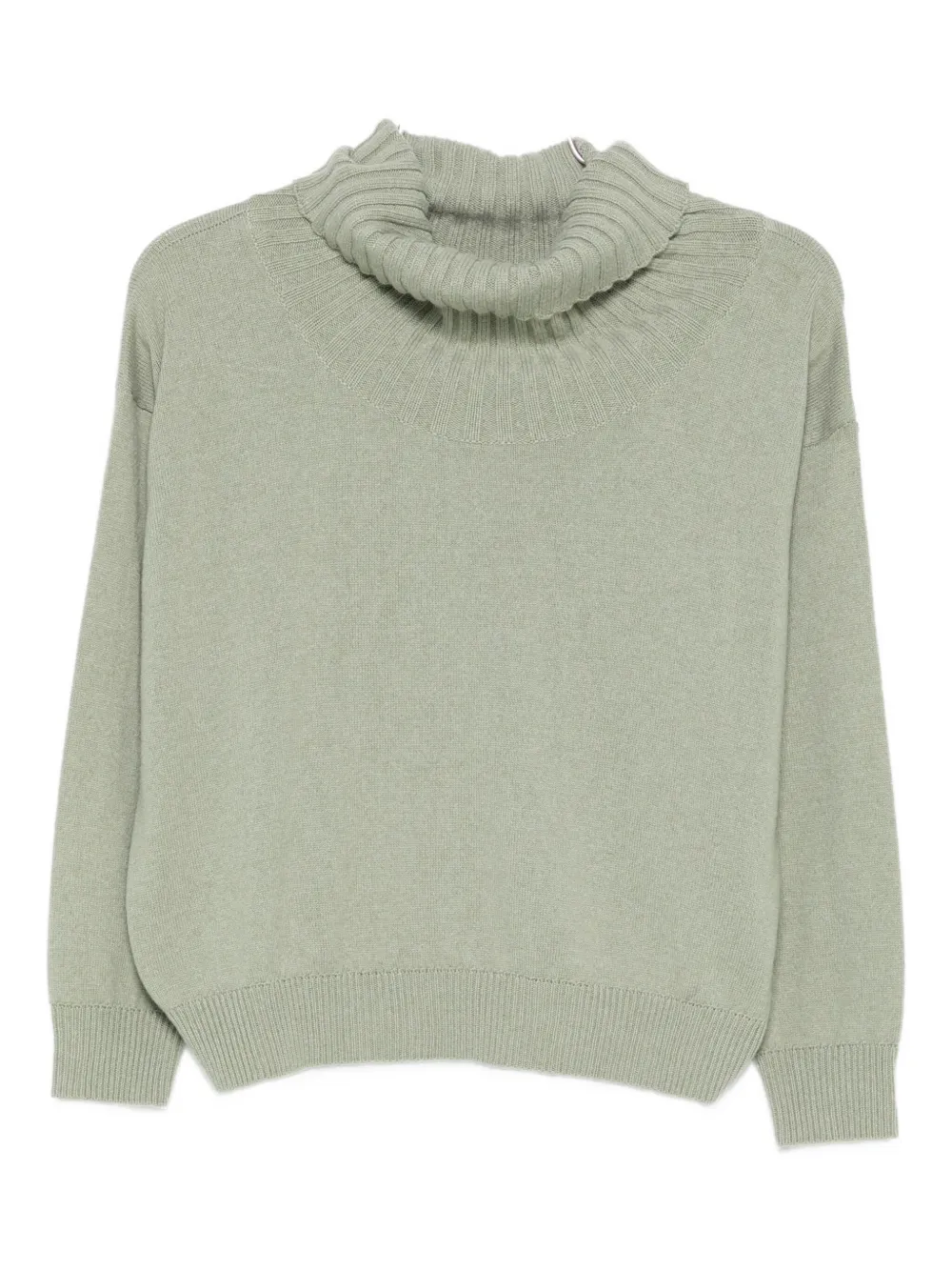 

Свитер с высоким воротником Intrecci, зеленый